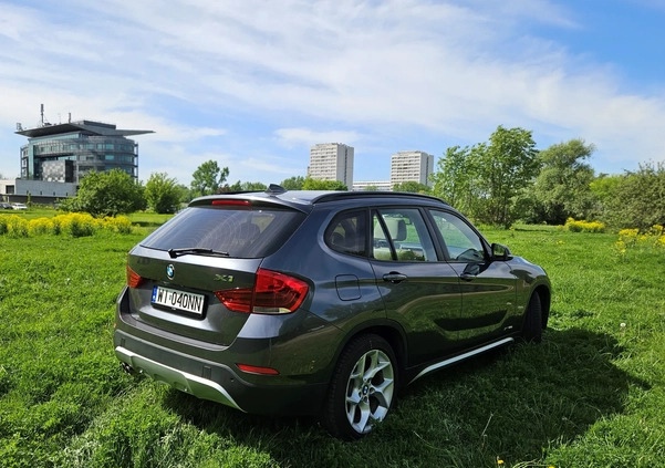 BMW X1 cena 55500 przebieg: 137000, rok produkcji 2013 z Warszawa małe 407